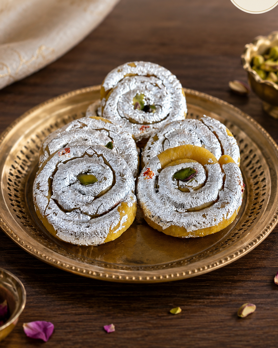 DryFruit kesariya Jalebi